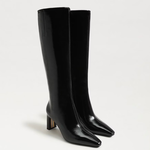Sam Edelman Shoes - Sam Edelman Sylvia Size 7.5 Black Leather Boots